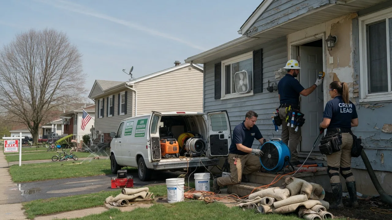 Flood Cleanup in Mount Bethel, PA near me